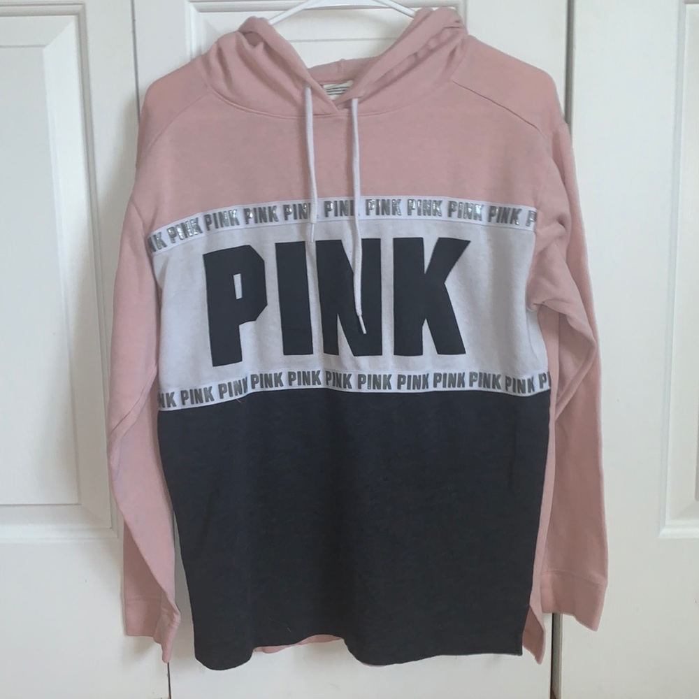 small pink hoodie in good condition